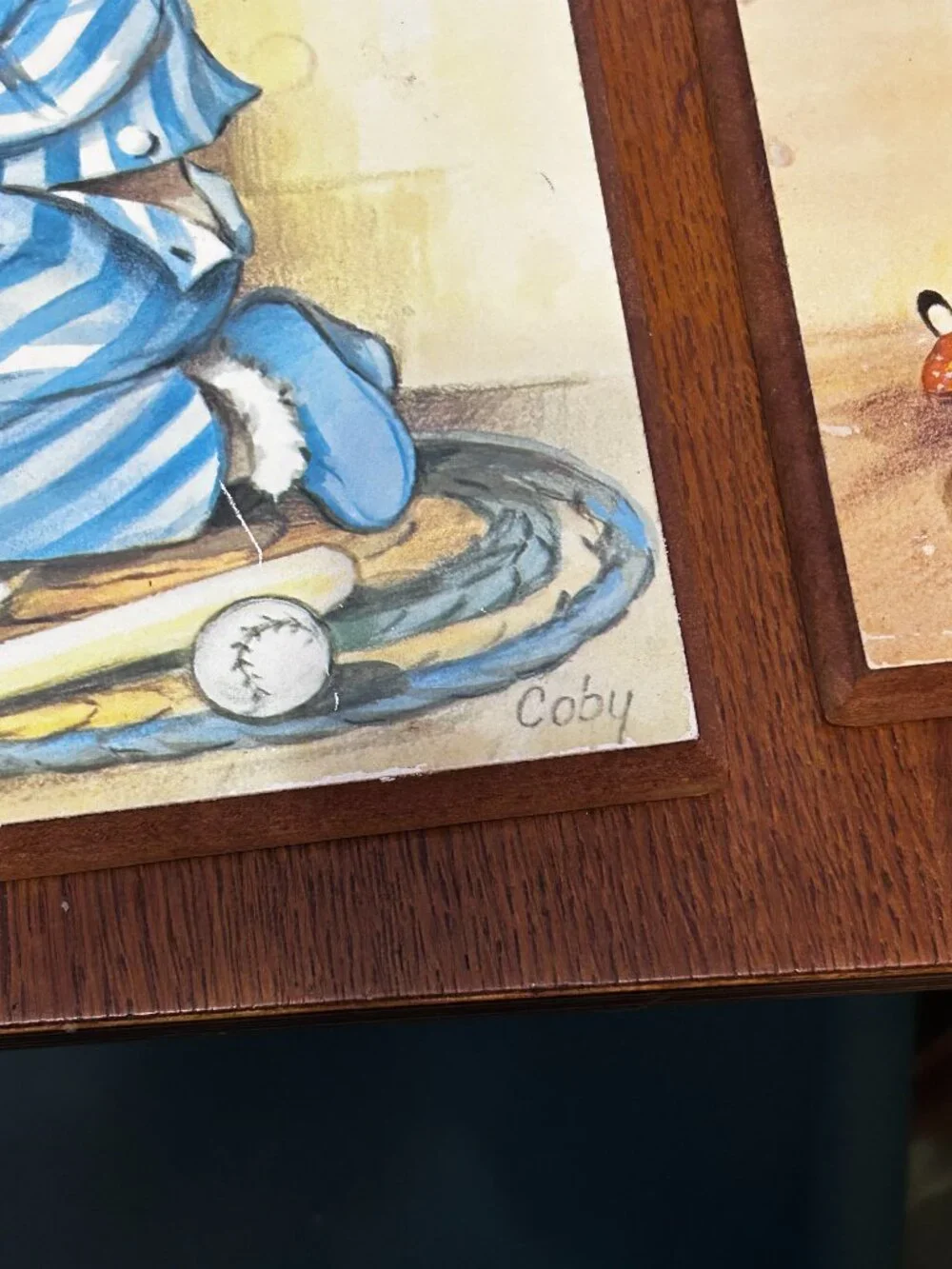 Vintage Coby art prints children praying